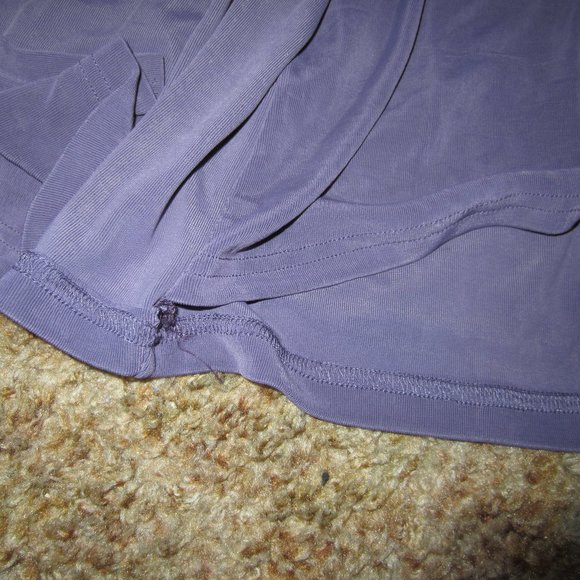 4/$20 Purple Long Sleeve Blouse with tank 1 piece - Picture 5 of 6